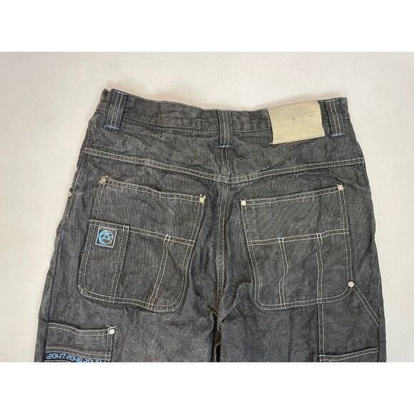 VINTAGE Astraunotics By 48HRS Denim Jeans Men 33 X 30 Tag Size 34 baggy 90s - Picture 8 of 16